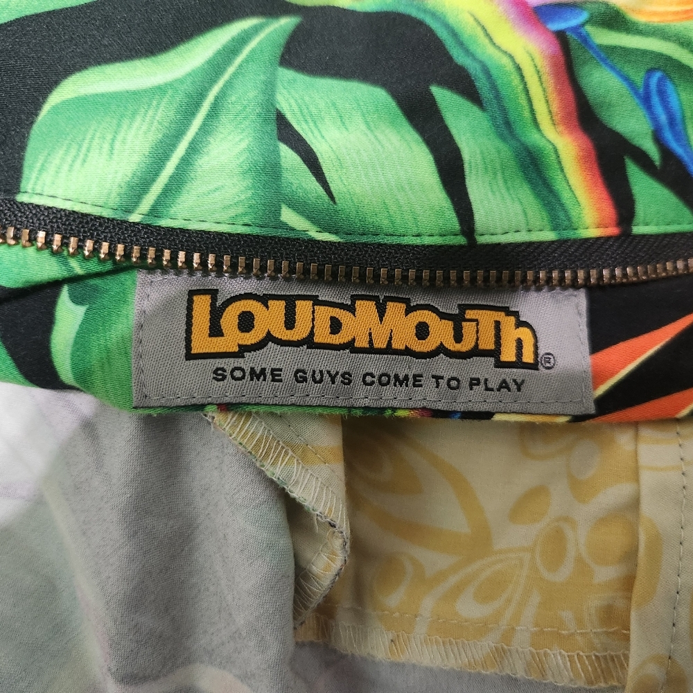 Loudmouth Floral Chico Golf Style Short Size 44 - Picture 5 of 6